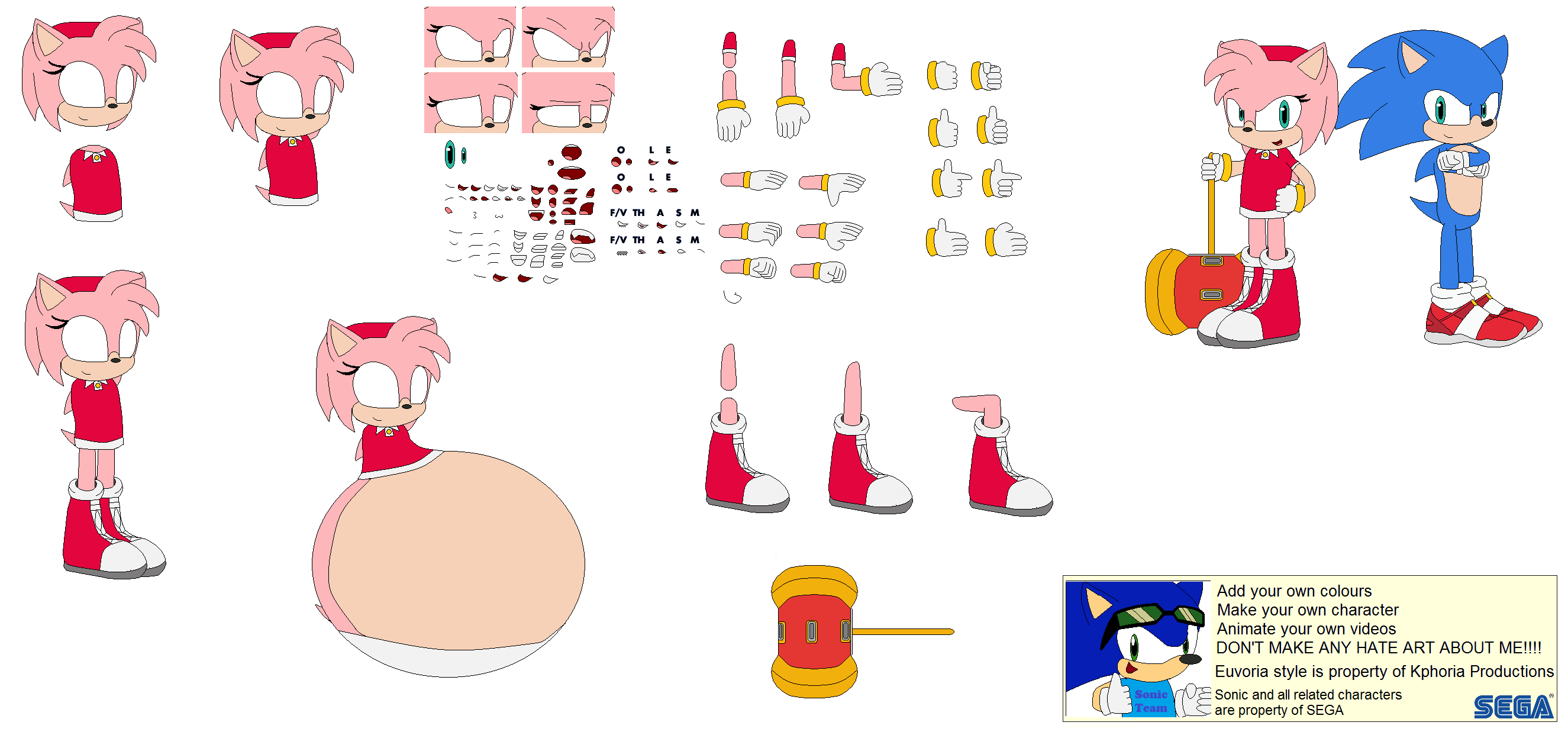 Kphoria Character Builder Movie Amy by SonicKphoria on DeviantArt