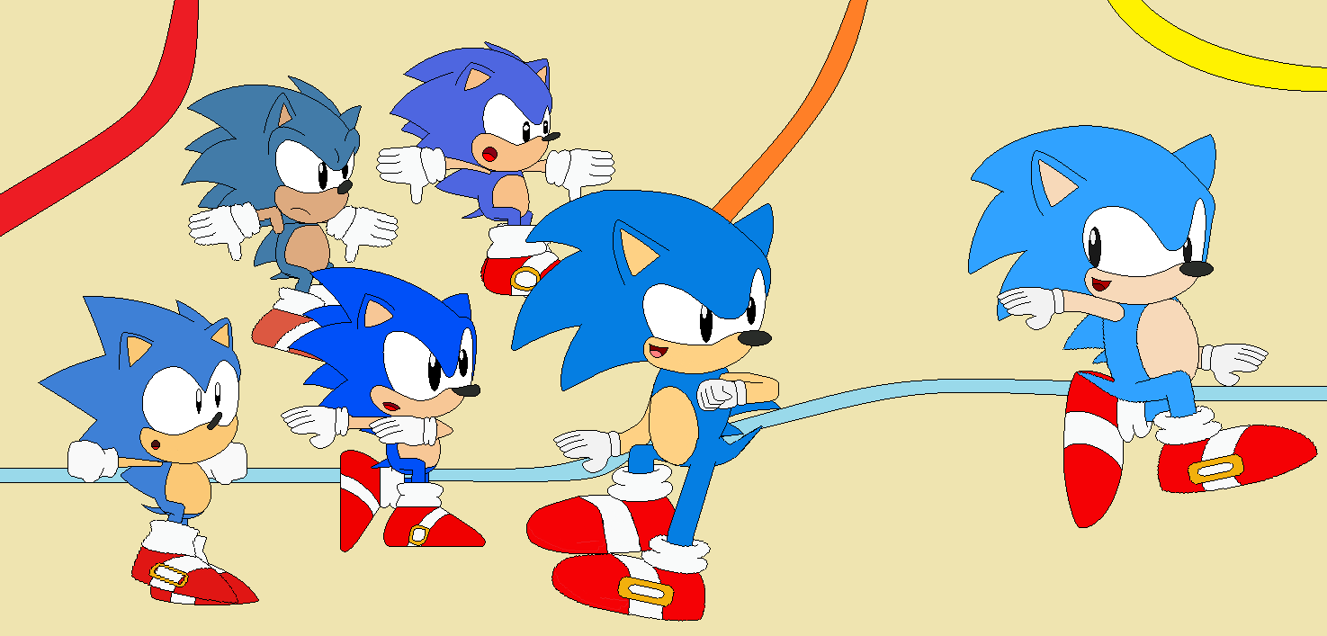 Classic Sonic by sinolonis on Newgrounds