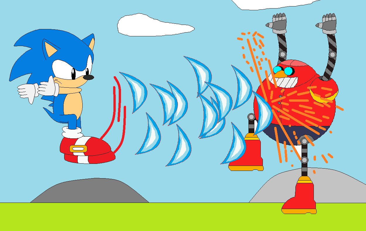 Sonic papercraft - Sonic Boom Version by augustelos on DeviantArt