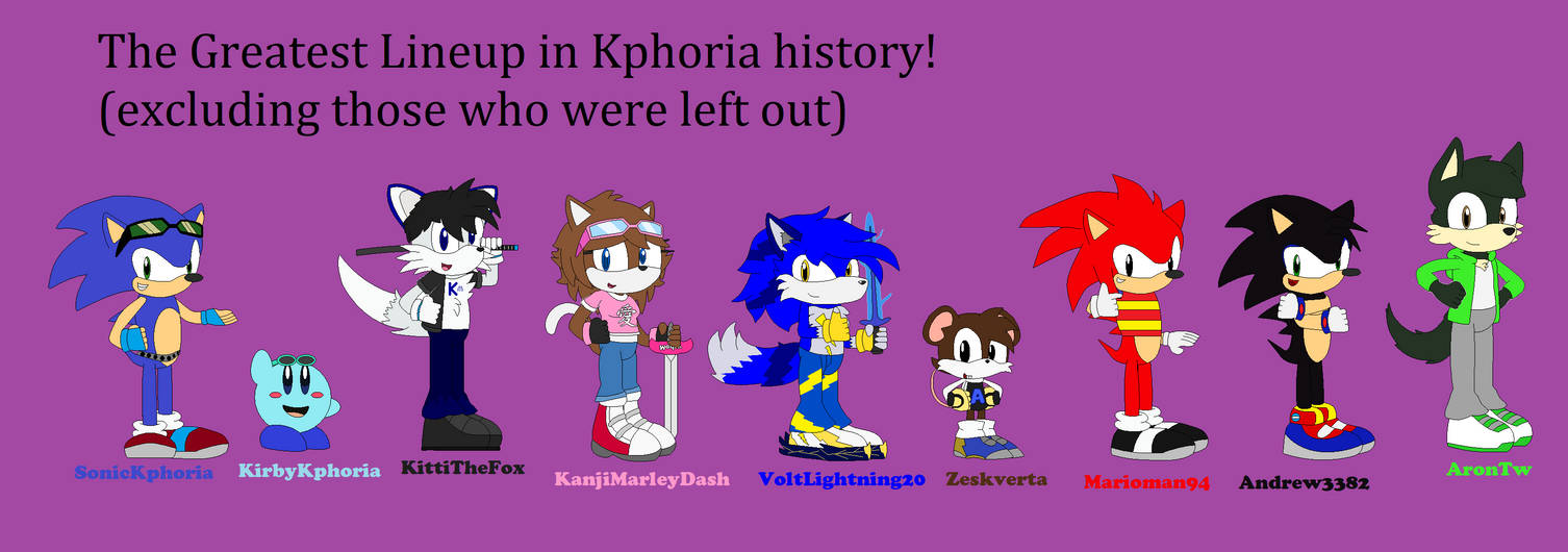 Kphoria Fans Unite! #2 by SonicKphoria on DeviantArt