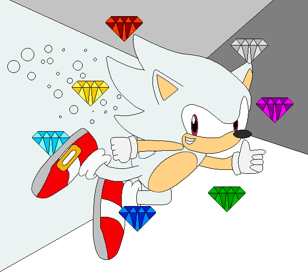 Hyper Sonic by SonicKphoria on DeviantArt