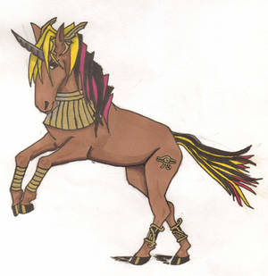 Pharoah Atemu Pony