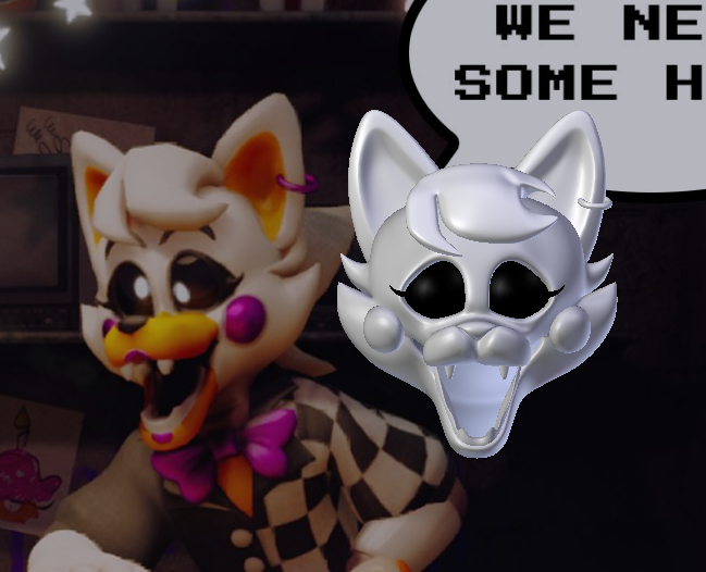 Clickteam Lolbit wip by FourteenL on DeviantArt