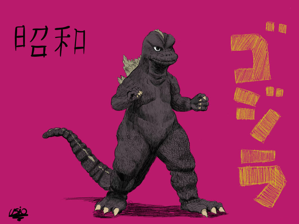 Godzilla (Showa Era) by usioart on DeviantArt