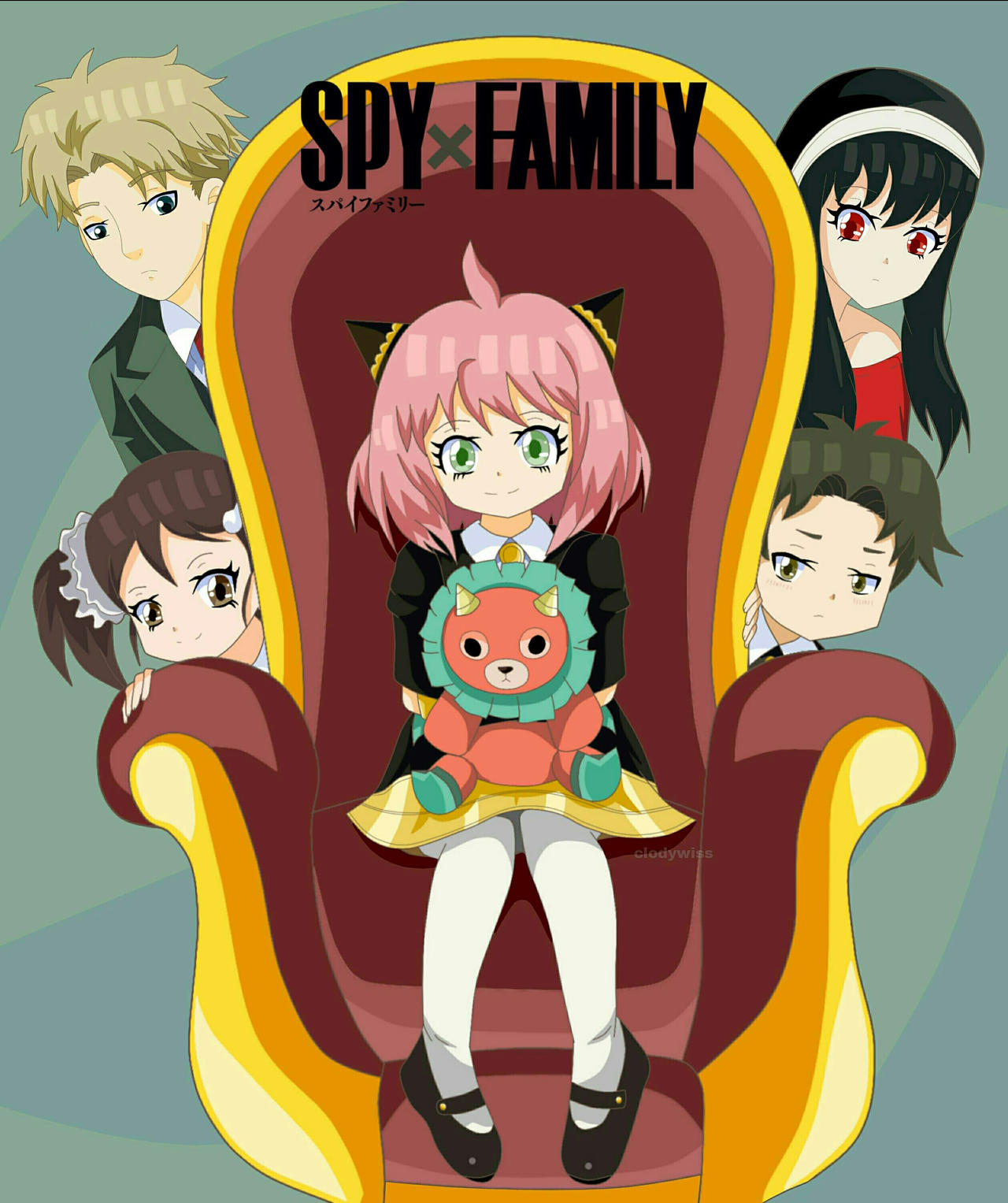 Spy x Family | Fan Art by Clodywiss on DeviantArt