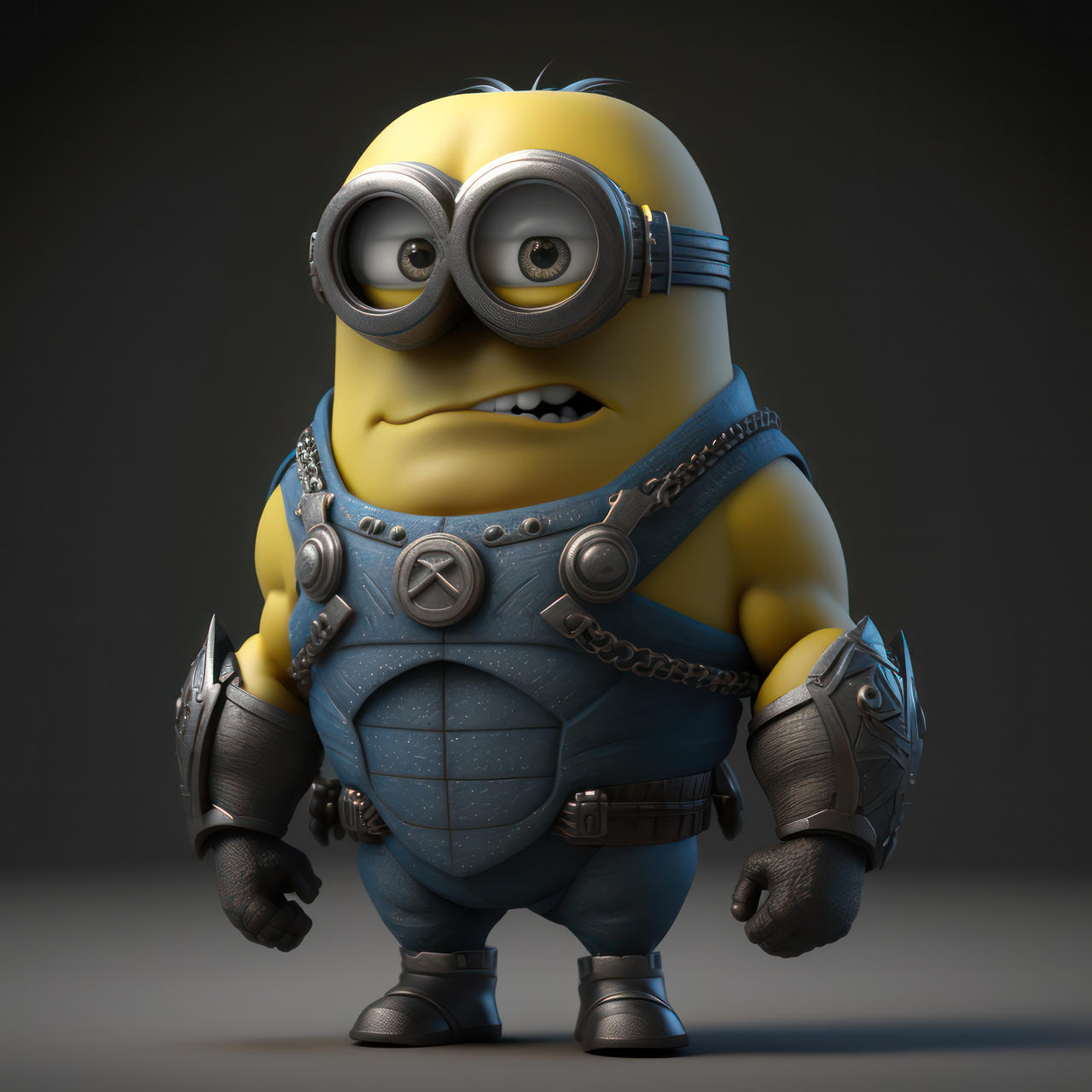 Buff Inions Muscle Minions by klashmetaverse on DeviantArt