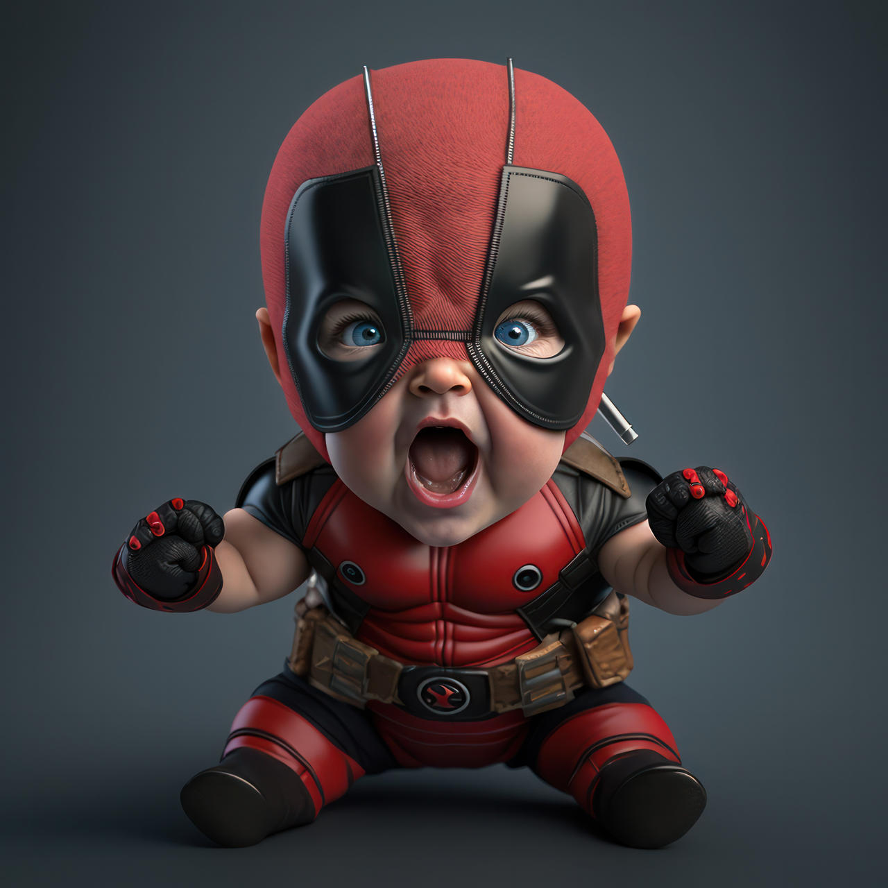 Baby Deadpool by klashmetaverse on DeviantArt