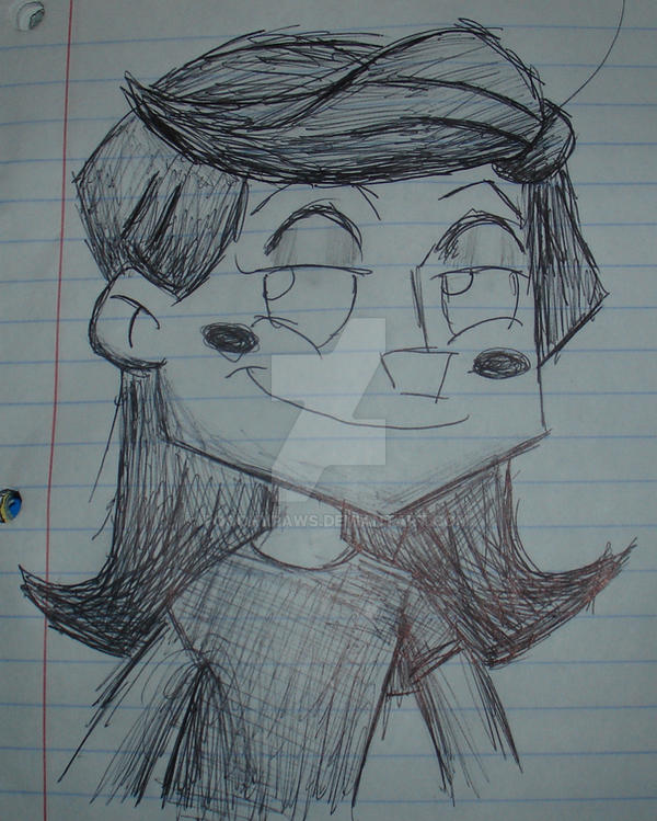 Riley sketch by PoochyPaws on DeviantArt