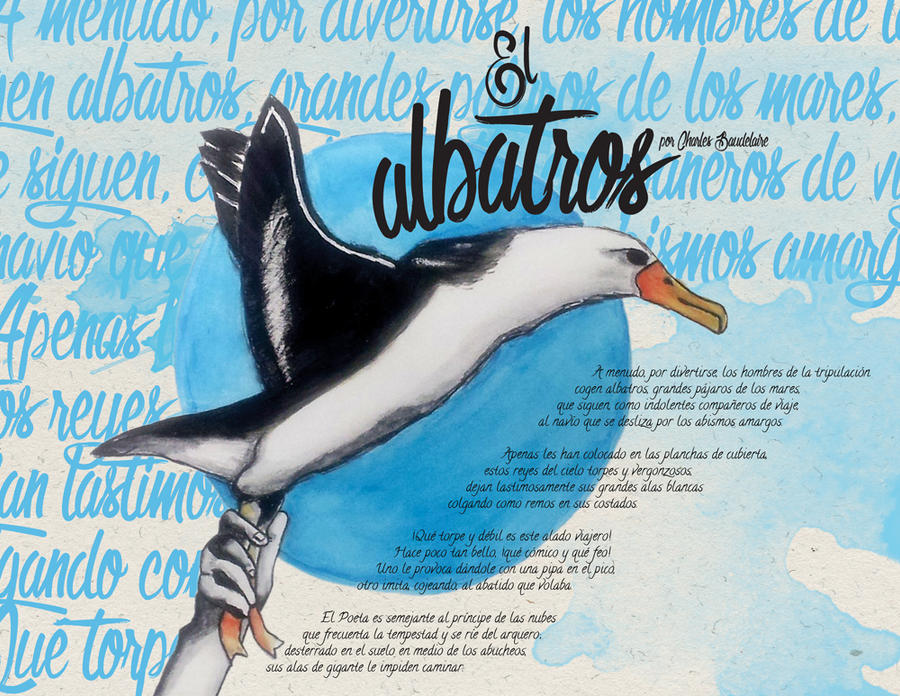 El Albatros de Charles Baudelaire by lilosfingers on DeviantArt