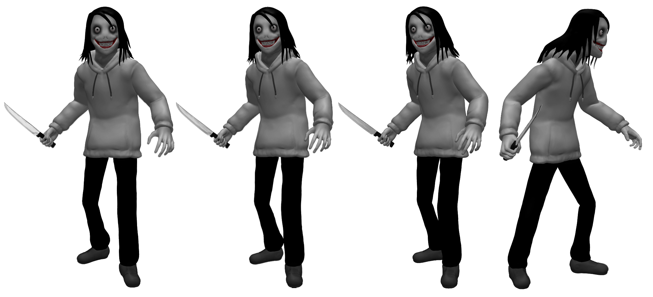 STL file JEFF THE KILLER 🎃・3D printer model to download・Cults