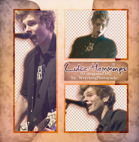 Pack PNG 080 - Luke Hemmings