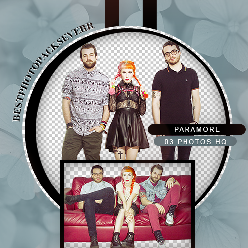 Pack PNG 2748 - Paramore