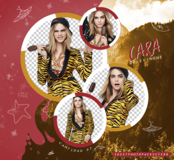 Png Pack 3007 - Cara Delevingne