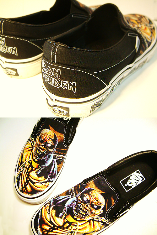 Vans slip sales on iron maiden