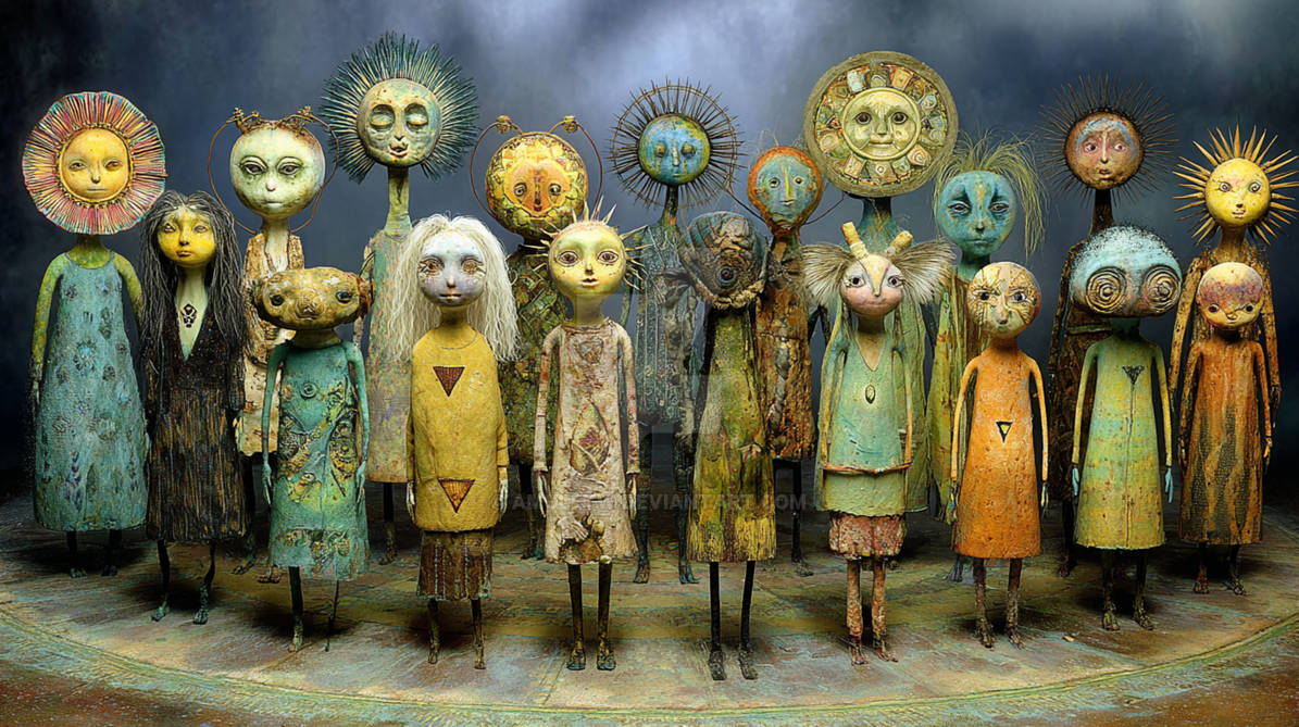 Gathering of the Sun-Kin by AmuletW on DeviantArt