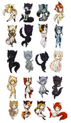 Chibi cats