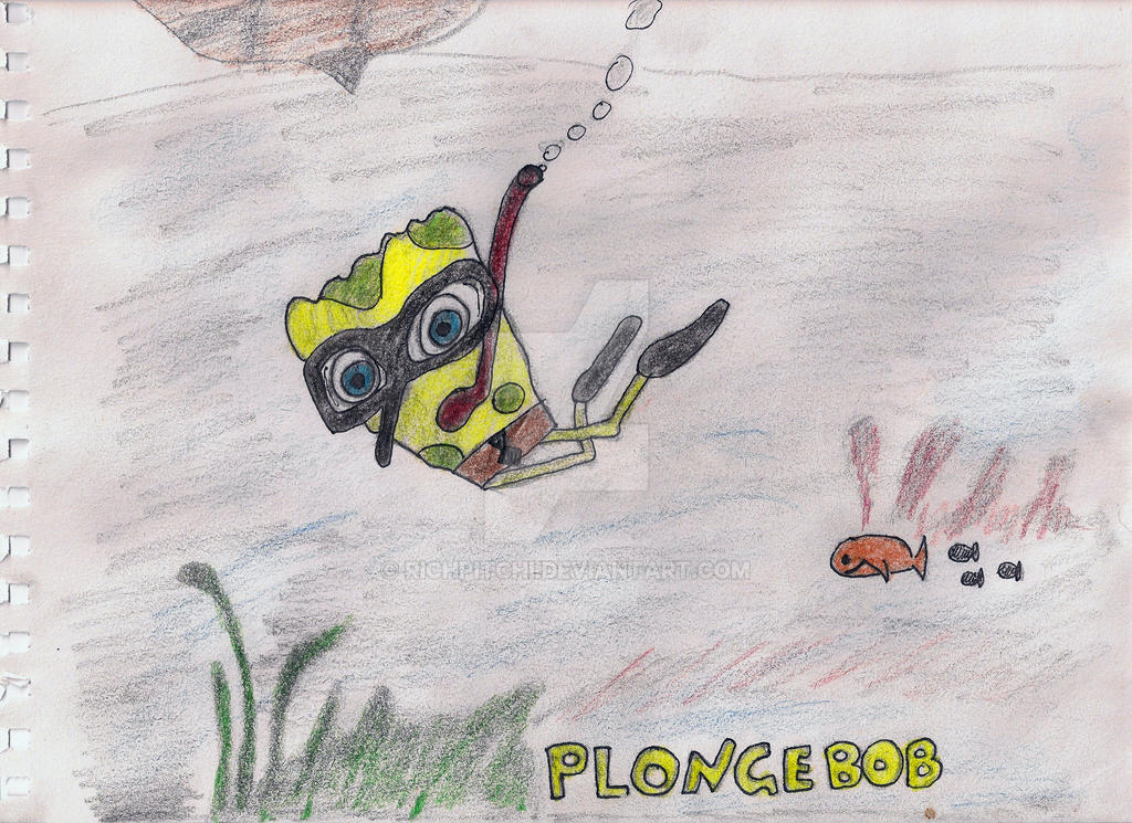 Plongebob - Tauchender Spongebob