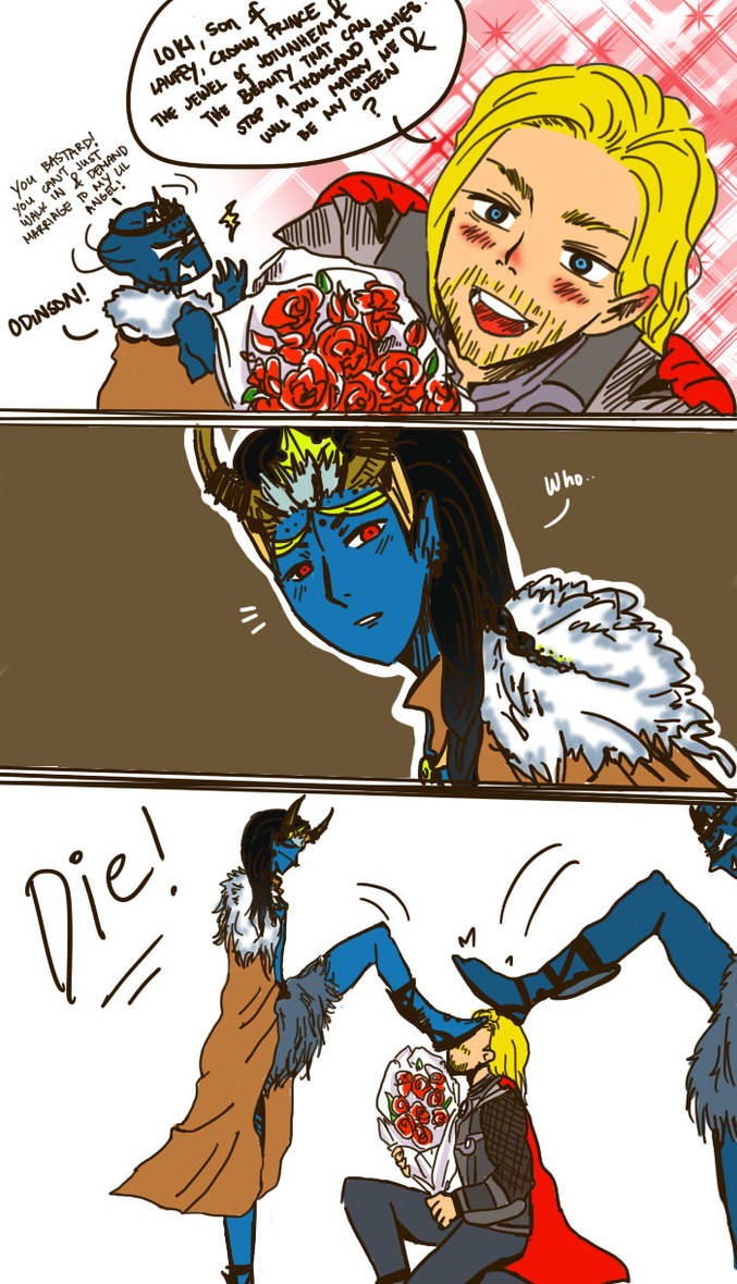 Be my Queen baby (Thor/Loki) by Durch-Leiden-Freude