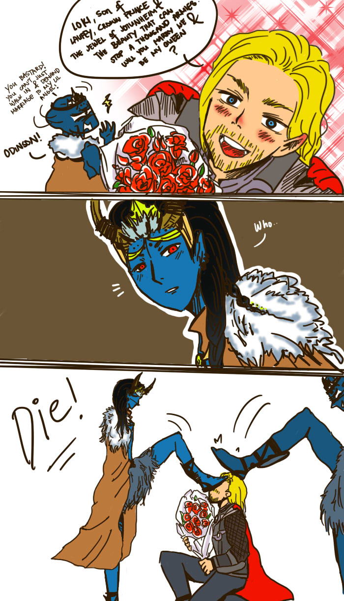 Be my Queen baby (Thor/Loki) by Durch-Leiden-Freude