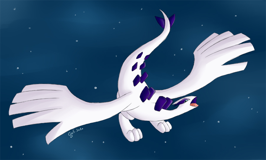 Lugia. The sky Traveler