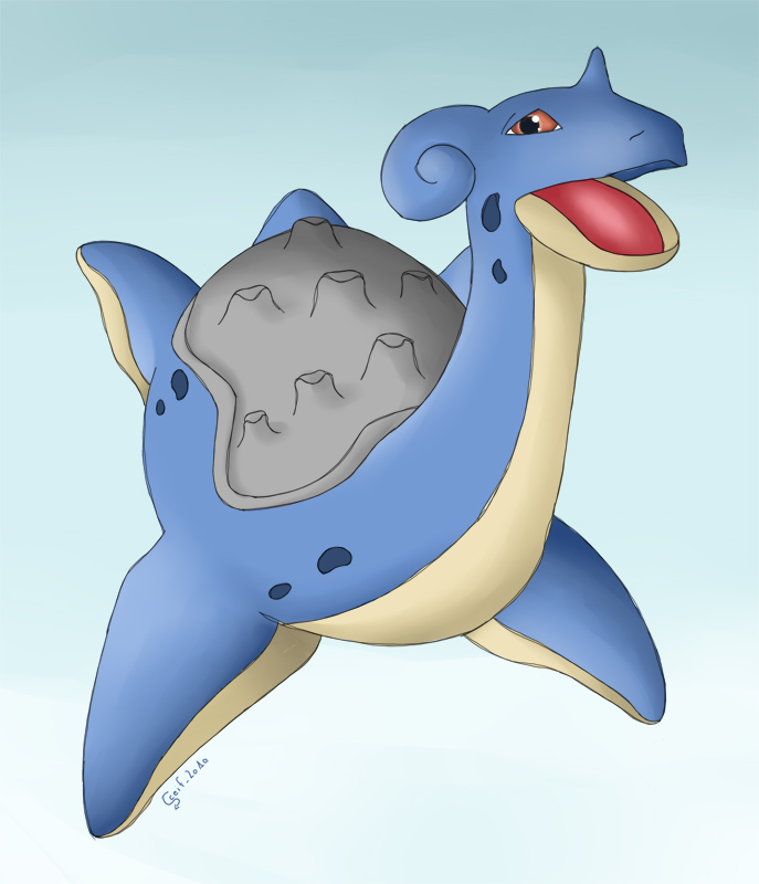 Lapras. The sea Beast