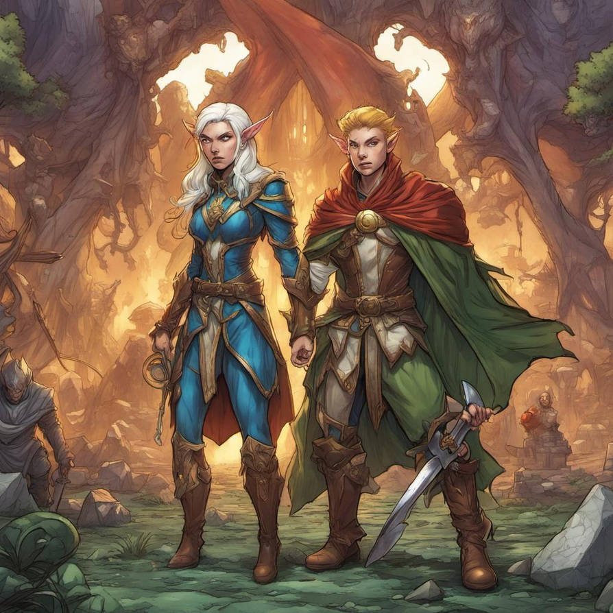 Elf Marvel Comic by Sergio468 on DeviantArt