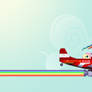 Flutter Plane Sonic Style