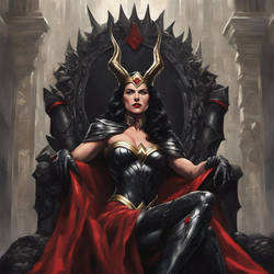 Demon-Goddess Queen Wonder Woman!