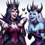 Dark Queens Wonder Woman and Towa laughing at you!