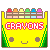 Winking Crayons Avatar by shirokuro-chan