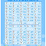 Katakana Chart