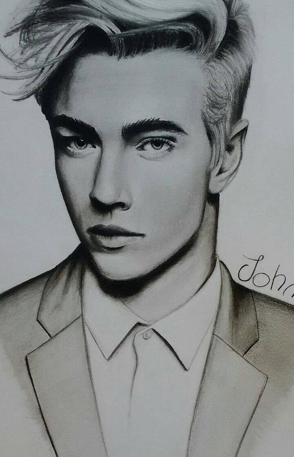 Lucky Blue Smith by xJohnsArt on DeviantArt
