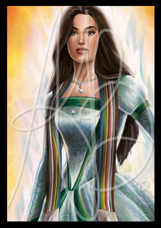 WOT card teasers Egwene by ReddEra on DeviantArt