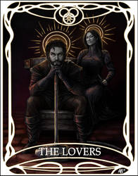 Tarot card The Lovers: Perrin and Faile