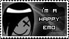 Happy Emo Stamp