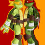 TMNT Mikey and Raph