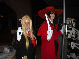 Integra and Alucard