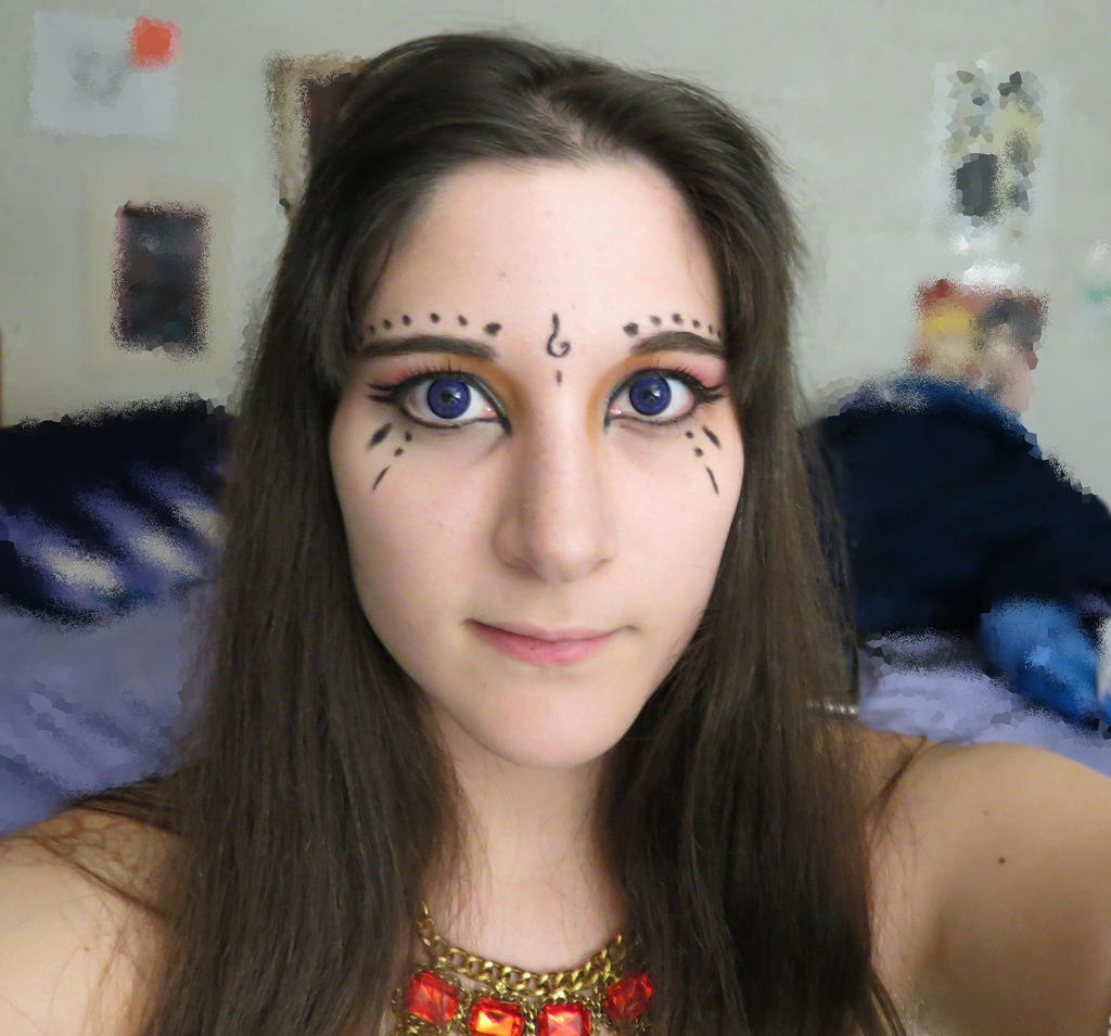 Tribal Belly Dance Makeup By Izzy5605