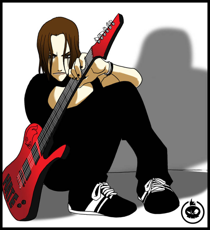 ordinary goth-guitarist by Siccko on DeviantArt