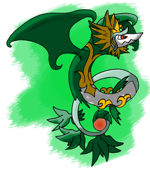 Unova megas entry 1: Mega Serperior