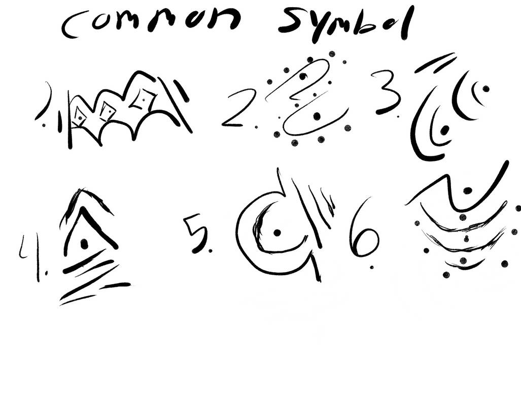 Common Symbol Batch 1 by HyenaKara on DeviantArt