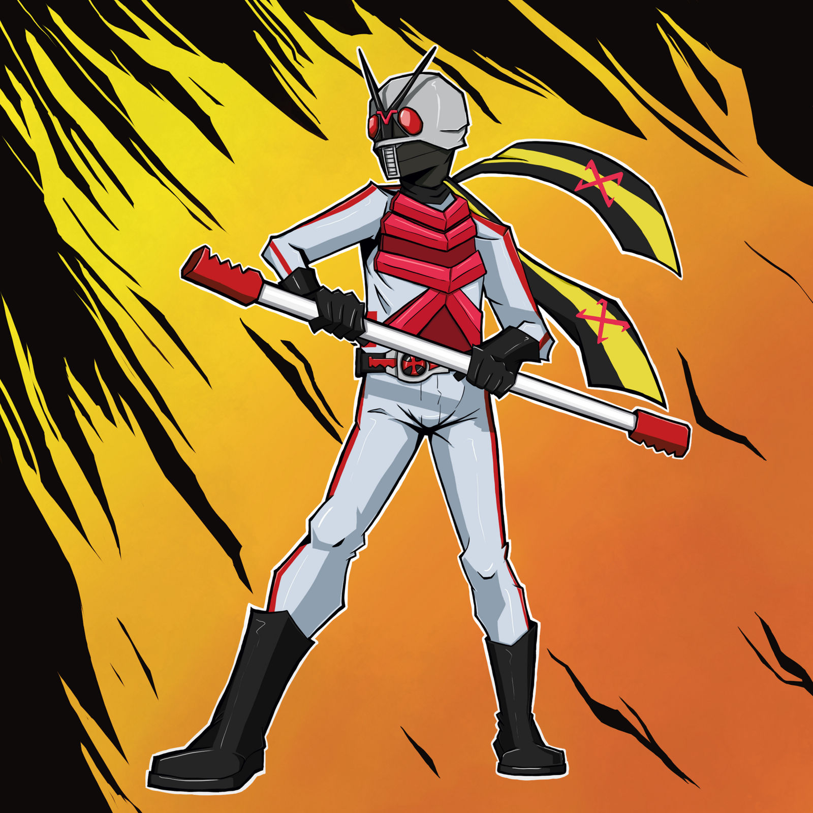 Kamen Rider X by saltuurn on DeviantArt