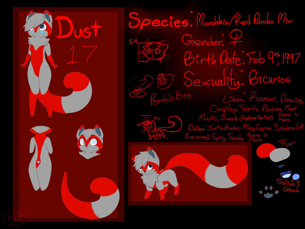 Dust CHRCTR Sheet by AquaticMunchkin on DeviantArt