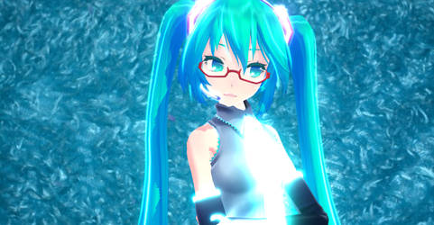 Miku With Glasses