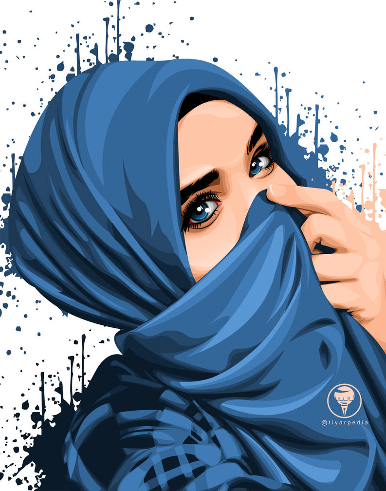 Beautiful Hijab Girl by Tiyarpedia on DeviantArt