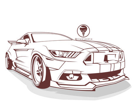 Line art Car