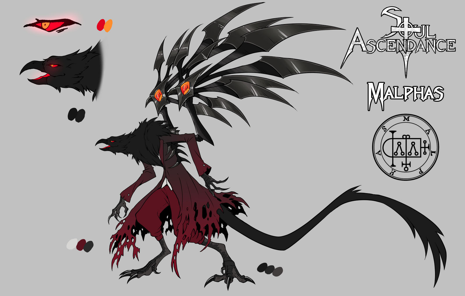 Malphas by Bezel-Leblanc on DeviantArt