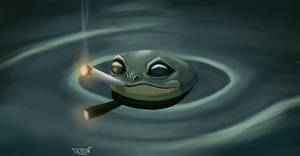 Smoking Frog