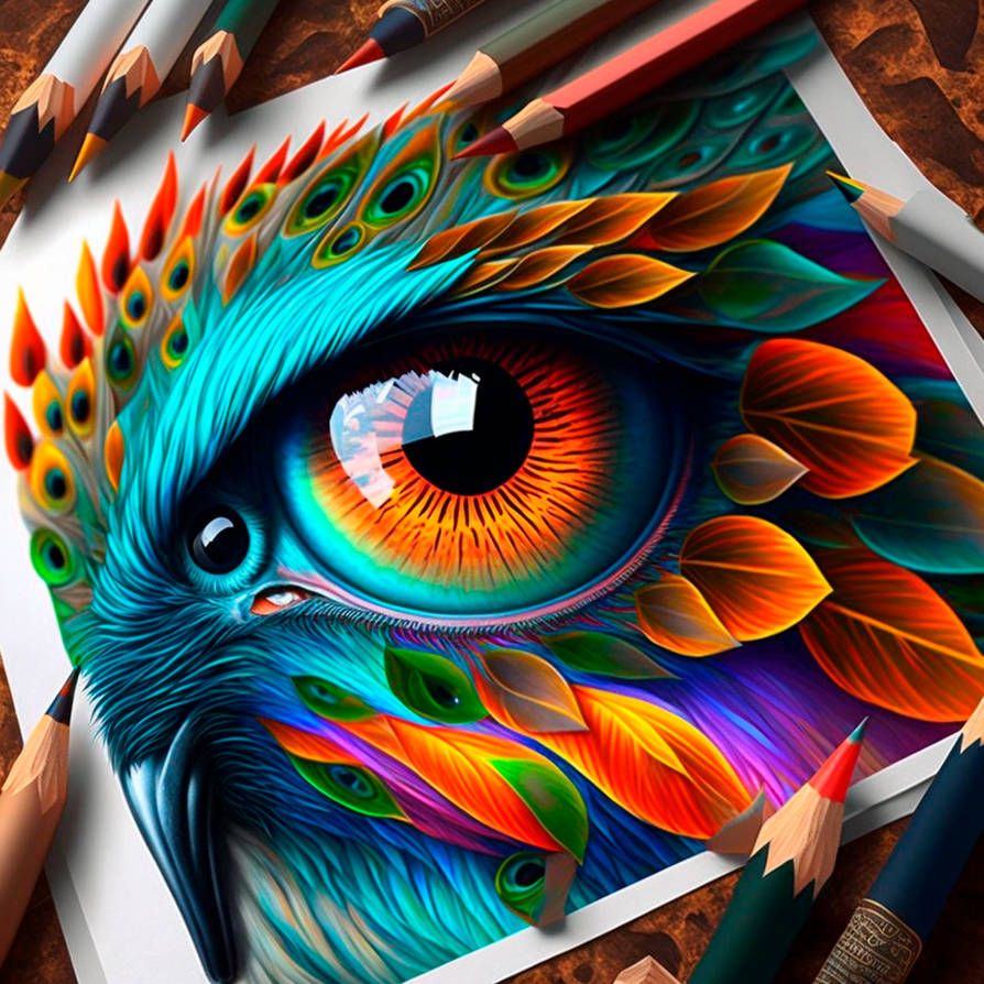 Colorful Eye 1 by notrod69 on DeviantArt