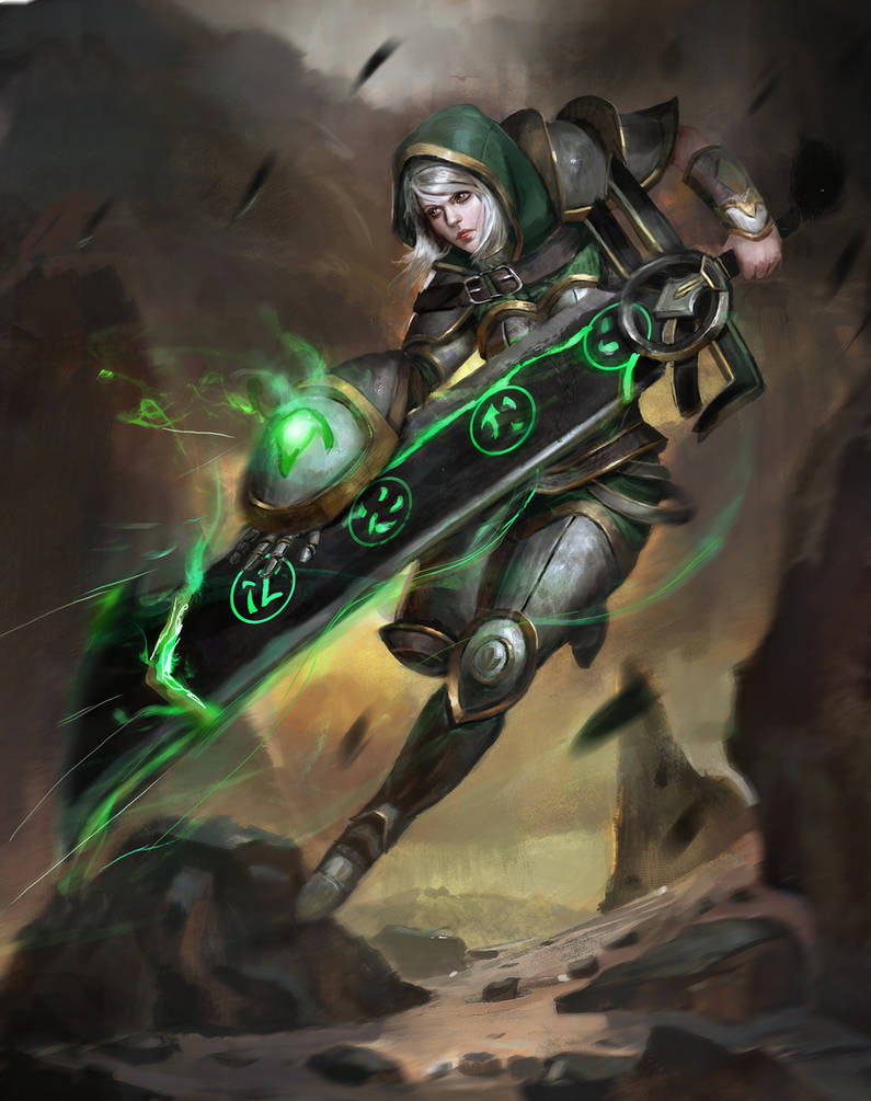 League of Legends Riven Redeemed by Timkongart on DeviantArt